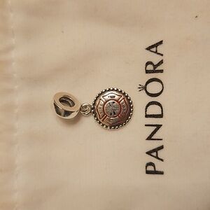 Firefighter Pandora Charm